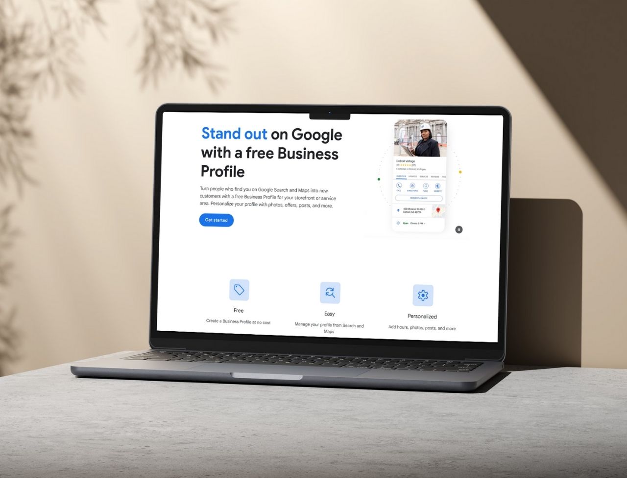 google my business support
